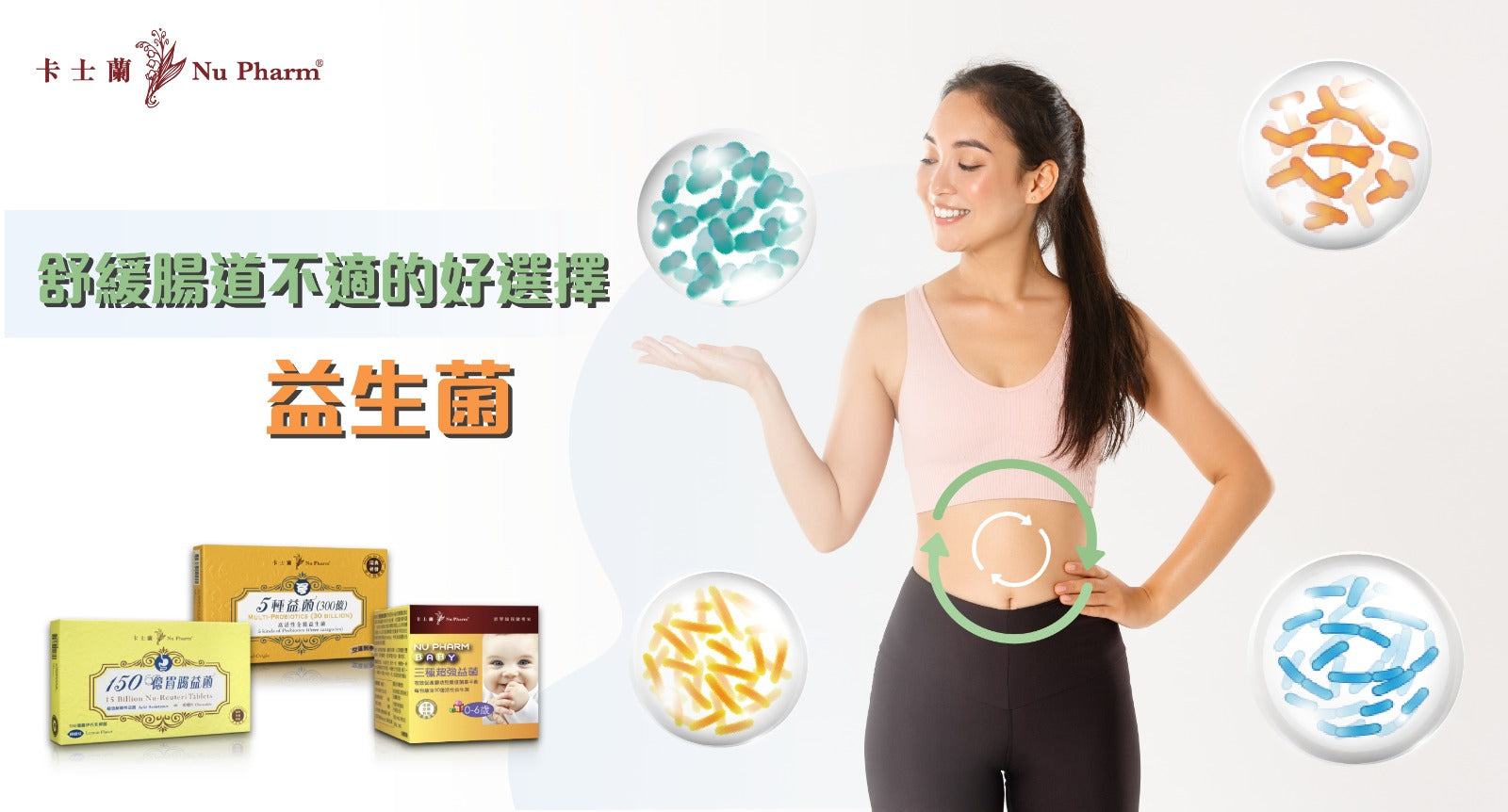 腸胃救星!益生菌 - 舒緩腸道不適的好選擇